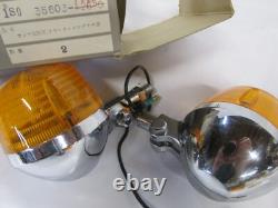 NOS OEM Suzuki T125 AS100 TURN SIGNAL PAIR 35603-12620 10MM
