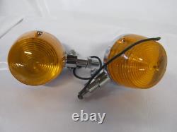 NOS OEM Suzuki T125 AS100 TURN SIGNAL PAIR 35603-12620 10MM