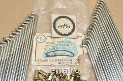 NOS Suzuki 1972-77 GT380 Rear Wheel Spoke & Nipple Set 65300-33810