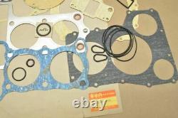 NOS Suzuki 1977-79 GS750 Top & Bottom Gasket Seal O-Ring Kit 11400-45816