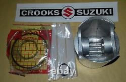 NOS Suzuki 1981 RM250 X +. 25mm Genuine Suzuki Piston & Ring Set, 12110-40312-025