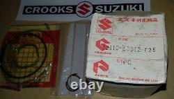 NOS Suzuki 1981 RM250 X +. 25mm Genuine Suzuki Piston & Ring Set, 12110-40312-025