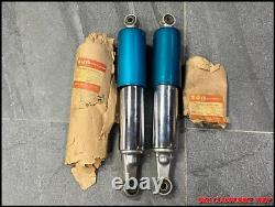 NOS Suzuki A100 Rear Shock Absorber Blue Genuine / A Pair P/n 62100-23210-195