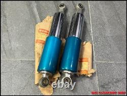 NOS Suzuki A100 Rear Shock Absorber Blue Genuine / A Pair P/n 62100-23210-195