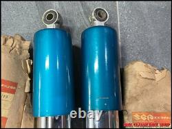 NOS Suzuki A100 Rear Shock Absorber Blue Genuine / A Pair P/n 62100-23210-195