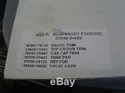 NOS Suzuki Carbon Fiber Accessory Set 1998-2007 GSX-R600 GSX-R750 990A0-94000