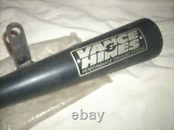 NOS Suzuki LT125 Vance & Hines Exhaust Pipe Spark Arrestor Muffler 1983-1987