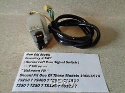 NOS Suzuki Left Signal Switch T-500 T350 T250 TS-400 TS-250 TS-185 TS-125 #SW1