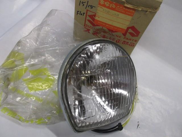 Nos Suzuki Oem Stanley 6v 15/15w Headlight 1971-1972 Ts50 Gaucho 35121-22610