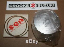 NOS Suzuki RM370 +. 25mm Suzuki Piston & Ring Set, 12110-41712 & 12140-41711