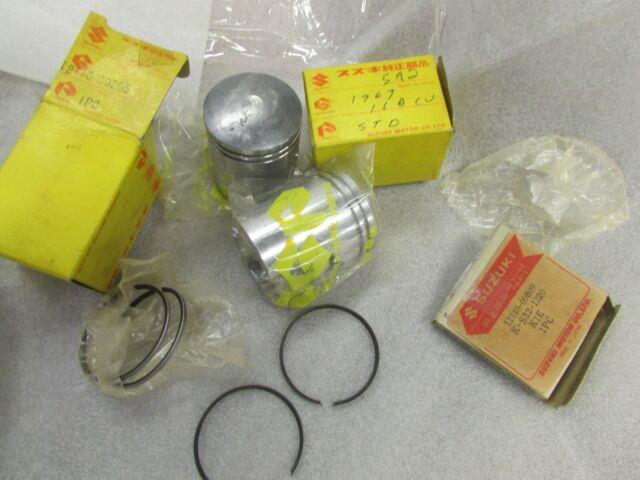 Nos Suzuki S32-2 Standard Piston & Ring Set 1963-68 12110-09205 Sold As 2