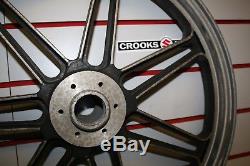NOS pair of English Made Campbray Mag Alloy Wheels for Suzuki GT750, Kettle, Wat