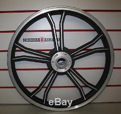 NOS pair of Italian Made Melber Mag Alloy Wheels for Suzuki GT750, Kettle