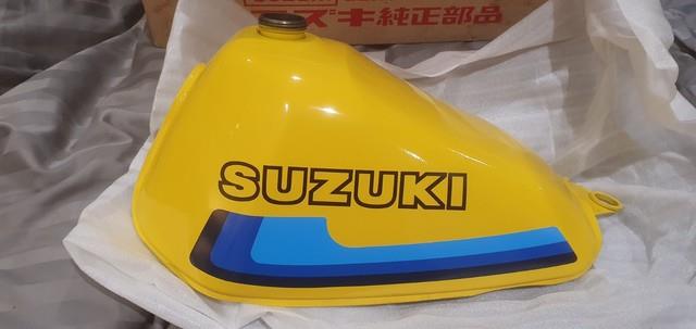 New 1980 Suzuki Rm80 T Rm50 60 T Nos Fuel Tank Twinshock Evo