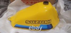 New 1980 Suzuki RM80 T RM50 60 T nos fuel tank twinshock evo