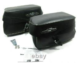 New Nos Suzuki Boulevard C50 Vl800 Motorcycle Left & Right Saddlebags