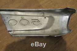 Nos 1972 Suzuki T500 T 500 Rare Left Hand Side Chrome Cover Panel 47261-15600