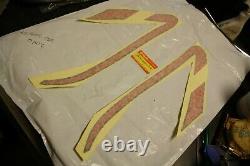 Nos 1973 Suzuki Ts400 Decal Tank Set 68100-30850-884 Two Stroke Ury