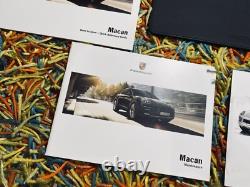 Nos? 2017 Porsche Macan Owners Manual +navi Pcm Info S Gts Turbo New Old Stock
