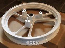 Nos. 86-88 RG125 GAMMA New SUZUKI MT1.85x16 White Front Wheel 54111-36A02-28W