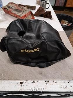 Nos Feridax Suzuki Ts 100 125 185 Early Motorbike Fuel Petrol Tank Cover Trim