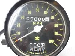 Nos New Suzuki 73-76 Ts250 Ts 250 Speedo Speedometer Gauge Oem 34101-30600