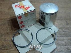 Nos Suzuki 1976 1977 Rm370 Rm 370 0.75 Os Piston Kit Rings Twinshock MX