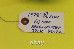 Nos Suzuki 1978-1979 Gs1000 Speedometer 34110-49072