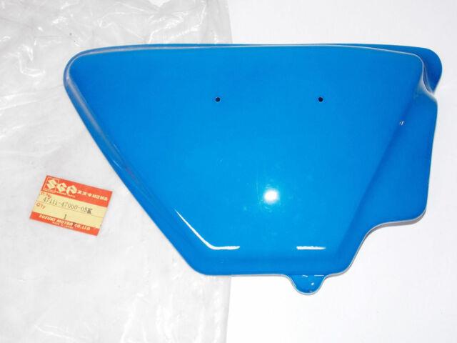Nos Suzuki 1980 Gs550 Rh Frame Cover Right Side Panel Blue 47111-47000-05k