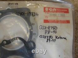 Nos Suzuki Gasket Set 1988-1990 Gsxr 750 1989-1997 Gsx 750 11401-17836 New Oem