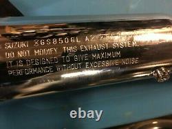 Nos Suzuki Gs850 Gs750 Right Muffler Exhaust System #14301-45332/45x00 Oem