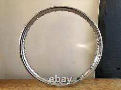 Nos Suzuki Gt 125 185 250 Radaelli 18 X 1.60 Front Wheel Rim Empire CC Parts