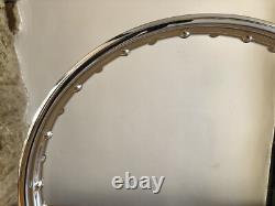 Nos Suzuki Gt 125 185 250 Radaelli 18 X 1.60 Front Wheel Rim Empire CC Parts