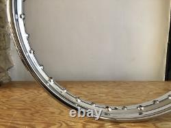 Nos Suzuki Gt 125 185 250 Radaelli 18 X 1.60 Front Wheel Rim Empire CC Parts