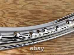 Nos Suzuki Gt 125 185 250 Radaelli 18 X 1.60 Front Wheel Rim Empire CC Parts