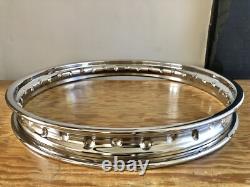 Nos Suzuki Gt 125 185 250 Radaelli 18 X 1.60 Front Wheel Rim Empire CC Parts