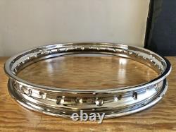 Nos Suzuki Gt 125 185 250 Radaelli 18 X 1.60 Front Wheel Rim Empire CC Parts