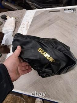 Nos Suzuki Gt Unknown Motorcycle Motorbike Fuel Petrol Tank Cover Trim