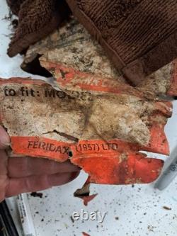 Nos Suzuki Gt Unknown Motorcycle Motorbike Fuel Petrol Tank Cover Trim