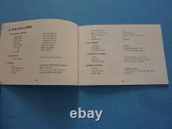 Nos Suzuki Mt50j Owner's Manual Owners Manual Mt50 Mt 50 J