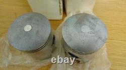 Nos Suzuki T250 Gt250 Piston Pair 0.5 O/s 12110-18402-050 Hustler Two Stroke