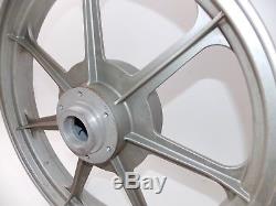 Nos Vintage Rear Alloy Wheel Silver Rim 18 1.85 Wm3 Disc Brake Suzuki Ducati