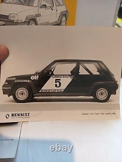 Renault 5 Elf Turbo Uk Cup Workshop Manual M. R. 276 New Old Stock Orig Reno Rare Renault 5 Elf Turbo Uk Cup Workshop Manual M. R. 276 New Old Stock Orig Reno Rare