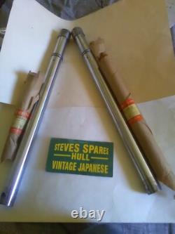 SUZUKI B100, B100P, B105, B120, KT120, FORK STANCTIONS Pair, 51110-07010, NOS, NLA SUZUKI B100, B100P, B105, B120, KT120, FORK STANCTIONS Pair, 51110-07010, NOS, NLA