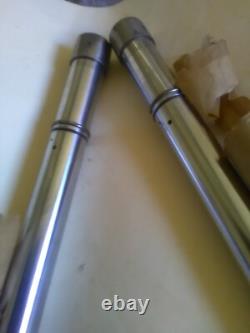 SUZUKI B100, B100P, B105, B120, KT120, FORK STANCTIONS Pair, 51110-07010, NOS, NLA