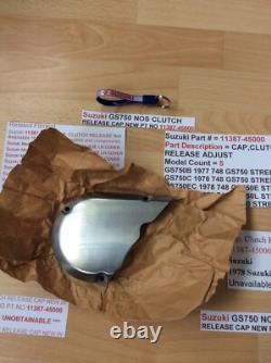 SUZUKI GS750 NOS CLUTCH RELEASE CAP NEW IN SUZUKI BAG PT NO 11387-45000 WithTAG