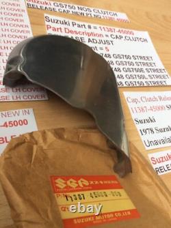 SUZUKI GS750 NOS CLUTCH RELEASE CAP NEW IN SUZUKI BAG PT NO 11387-45000 WithTAG