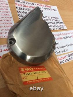 SUZUKI GS750 NOS CLUTCH RELEASE CAP NEW IN SUZUKI BAG PT NO 11387-45000 WithTAG