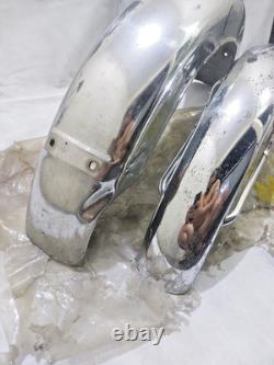 SUZUKI GT100 GT125 Front Rear Fender Mudguard NOS