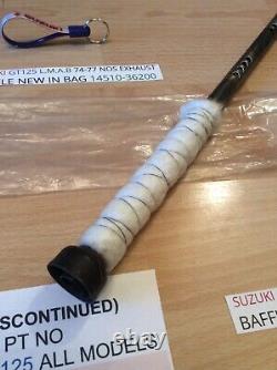 SUZUKI GT125 L. M. A. B 74-77 NOS EXHAUST BAFFLE NEW IN BAG 14510-36200 obsolete SUZUKI GT125 L. M. A. B 74-77 NOS EXHAUST BAFFLE NEW IN BAG 14510-36200 obsolete